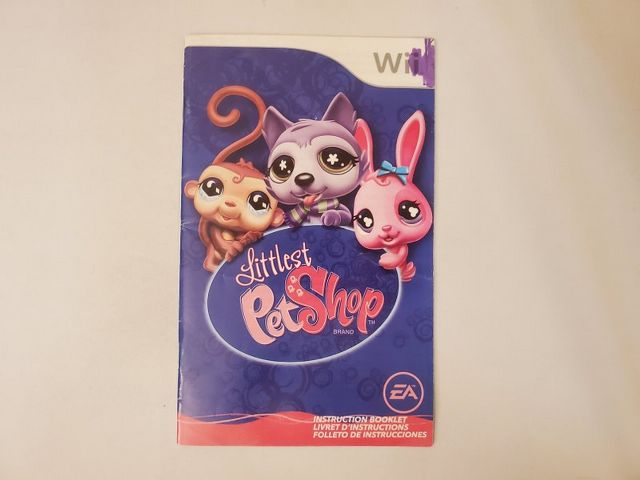 Nintendo Wii Littlest Pet Shop video game