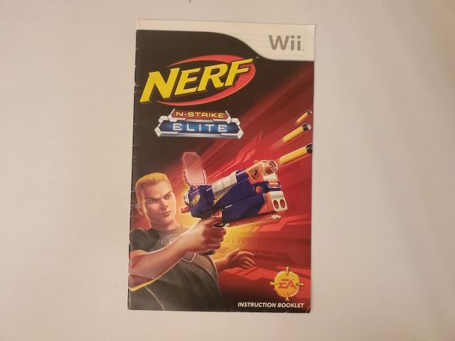 Nintendo Wii Nerf N-Strike Elite video game