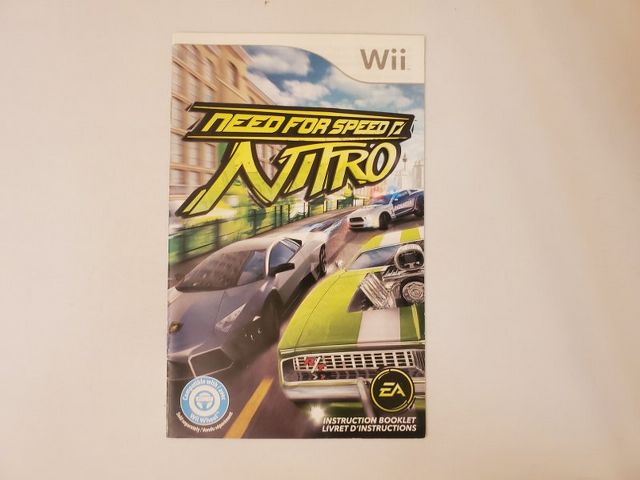 Nintendo Wii Need for Speed: Nitro video game