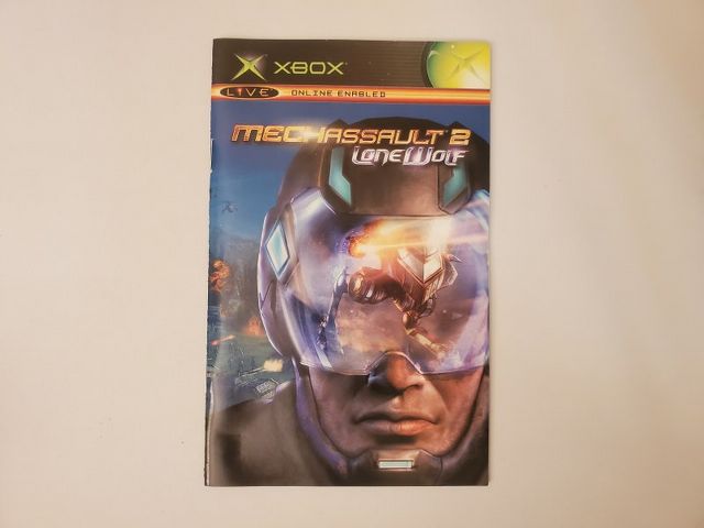 Microsoft Xbox MechAssault 2: Lone Wolf video game