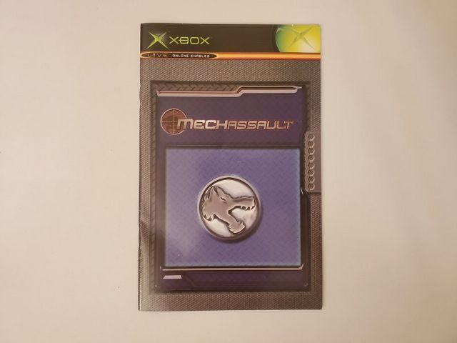 Microsoft Xbox MechAssault video game