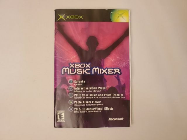Microsoft Xbox Xbox Music Mixer video game