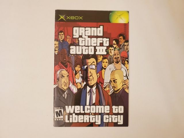 Microsoft Xbox Grand Theft Auto III: Welcome to Liberty City video game