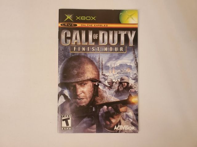 Microsoft Xbox Call of Duty: Finest Hour video game