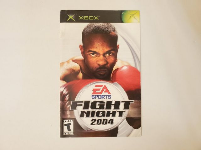 Microsoft Xbox EA Sports Fight Night 2004 video game