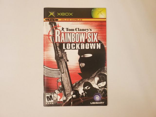 Microsoft Xbox Tom Clancy's Rainbow Six: Lockdown video game