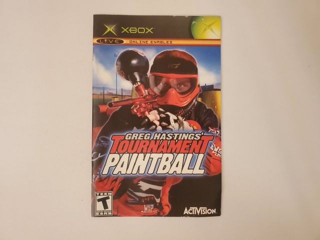 Microsoft Xbox Greg Hastings' Tournament Paintball video game