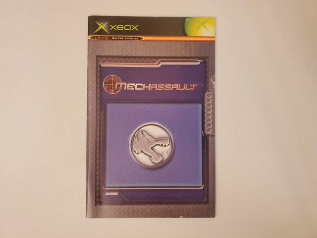 Microsoft Xbox MechAssault video game