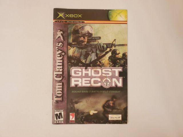 Microsoft Xbox Tom Clancy's Ghost Recon video game