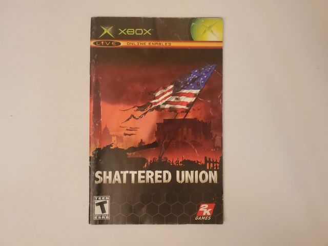Microsoft Xbox Shattered Union video game