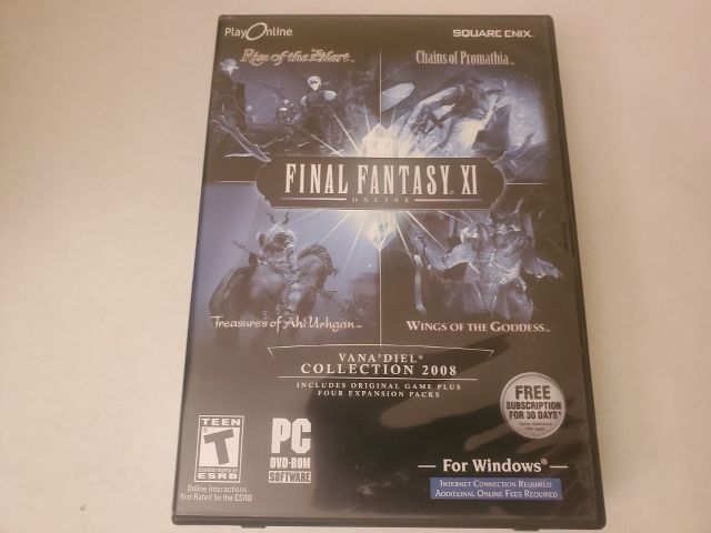 PC Final Fantasy XI Online video game