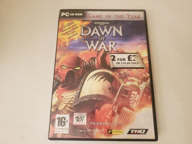 PC Dawn of War Game of the Year video game