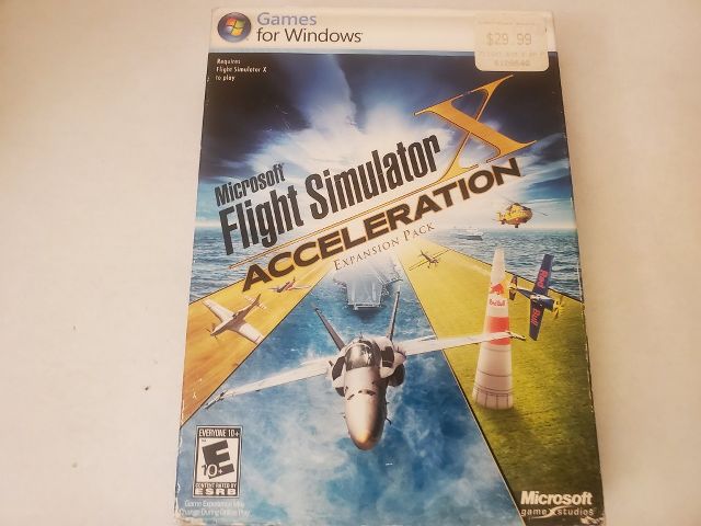 PC Flight Simulator X Acceleration video game