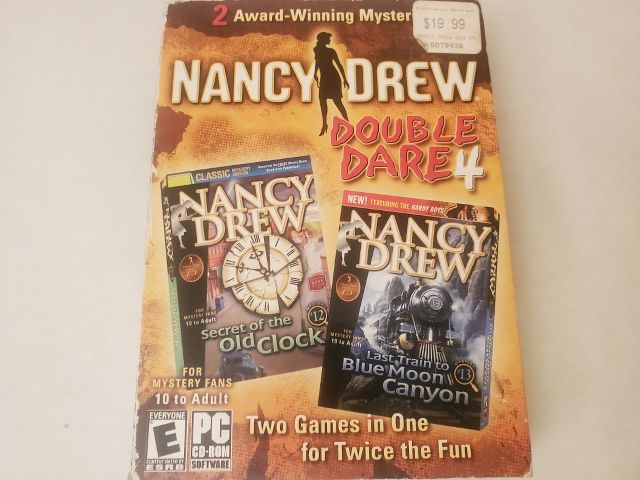 PC Nancy Drew Double Dare 4 video game