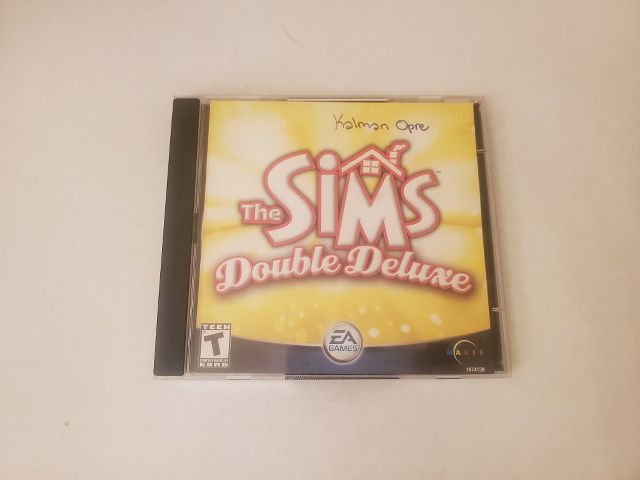 PC The Sims Double Deluxe video game