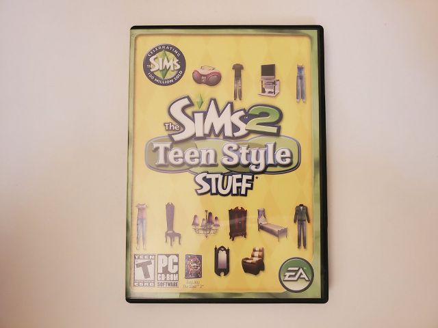 PC The Sims 2 Teen Style Stuff video game