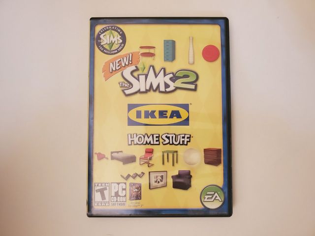 PC The Sims 2 Ikea Home Stuff video game