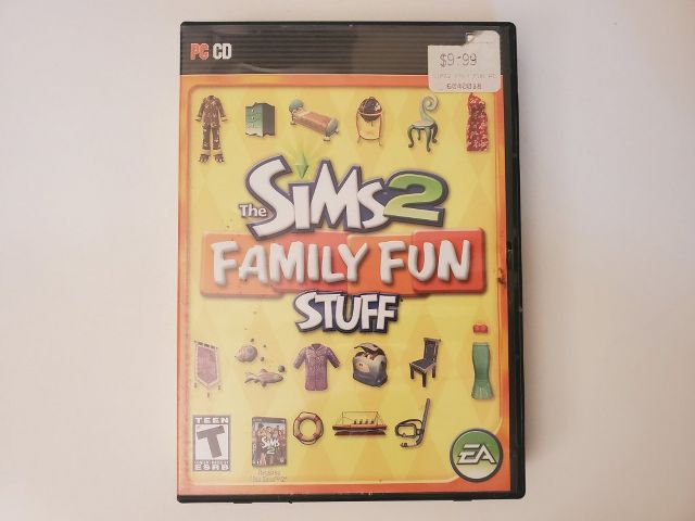 PC The Sims 2 Family Fun Stuff video game