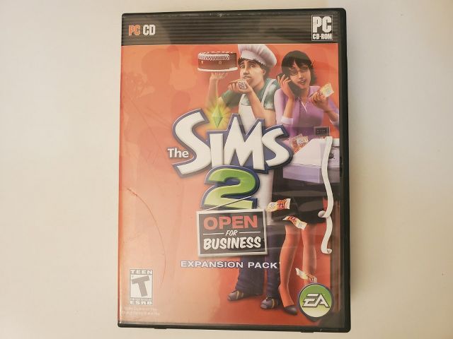 PC The Sims 2 Open for Business Expansion Pack video game