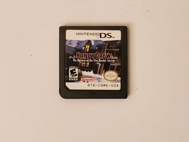 Nintendo DS Nancy Drew: The Mystery of the Clue Bender Society video game