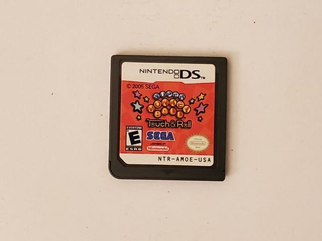 Nintendo DS Super Monkey Ball Touch & Roll video game