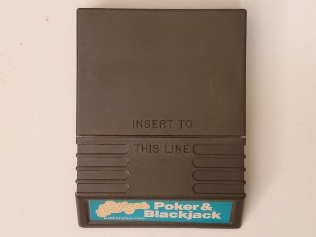 Intellivision Las Vegas Poker & Blackjack video game