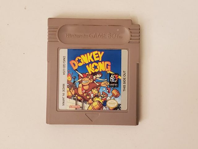 Nintendo Game Boy Donkey Kong video game
