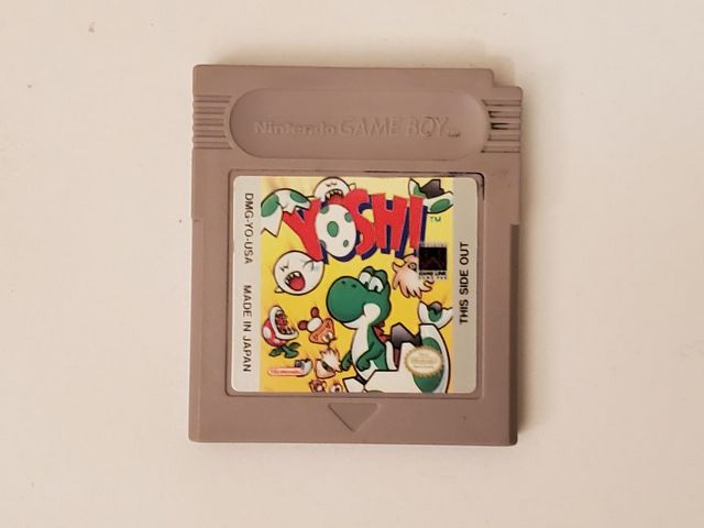 Nintendo Game Boy Yoshi video game
