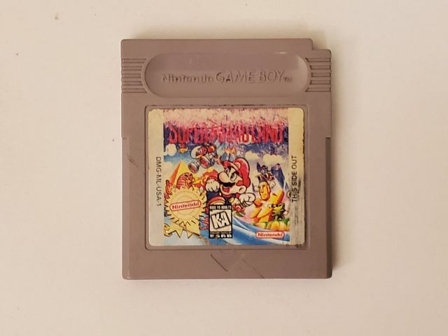Nintendo Game Boy Super Mario Land video game