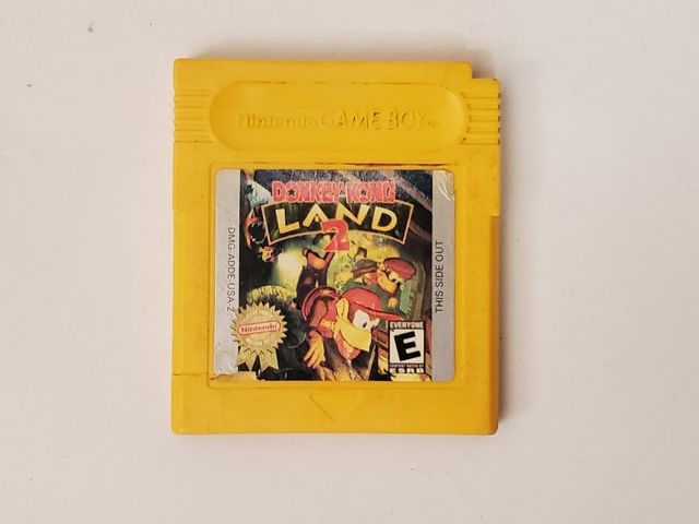 Nintendo Game Boy Donkey Kong Land 2 video game