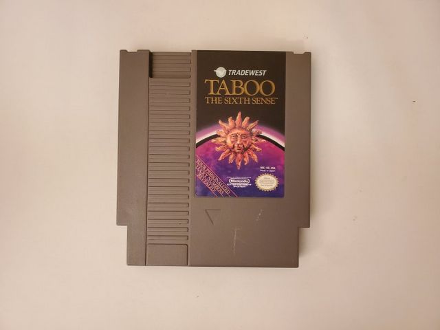 Nintendo NES Taboo: The Sixth Sense video game