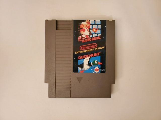 Nintendo NES Super Mario Bros Duck Hunt video game