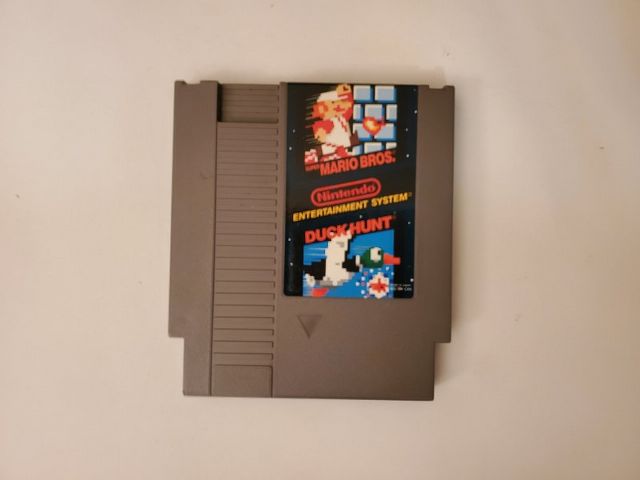 Nintendo NES Super Mario Bros Duck Hunt video game