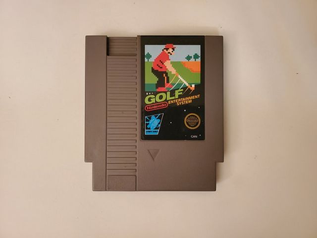 Nintendo NES Golf video game