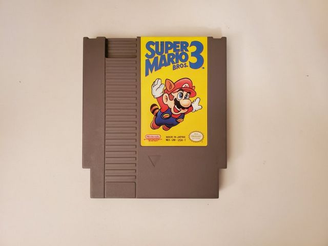Nintendo NES Super Mario Bros 3 video game
