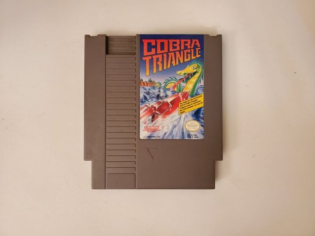 Nintendo NES Cobra Triangle video game