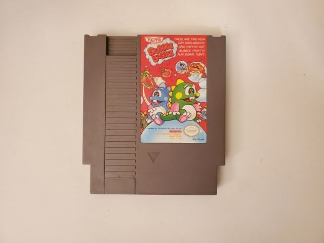 Nintendo NES Bubble Bobble video game