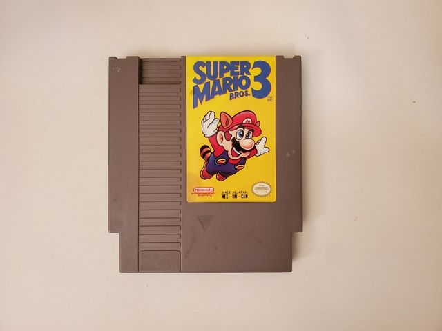 Nintendo NES Super Mario Bros 3 video game