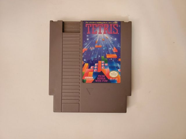 Nintendo NES Tetris video game