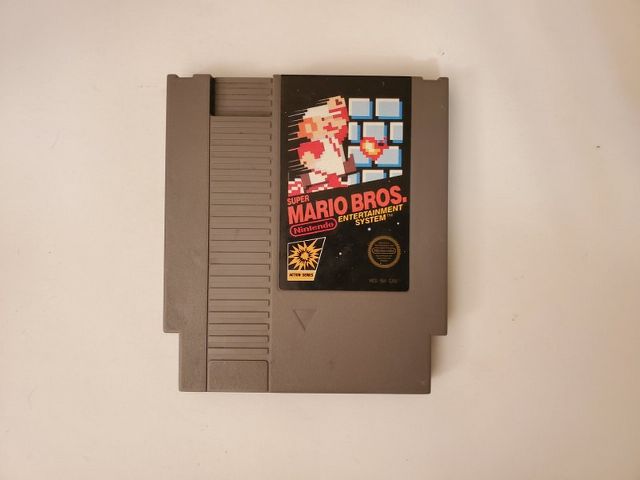 Nintendo NES Super Mario Bros video game