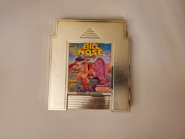 Nintendo NES Big Nose the Caveman video game