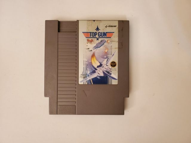 Nintendo NES Top Gun video game