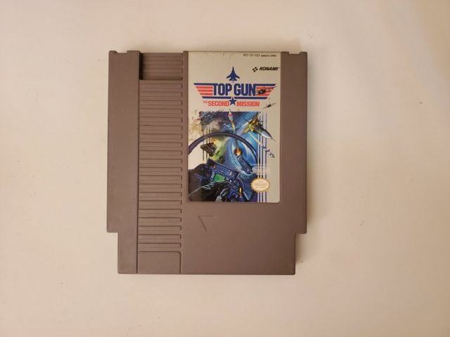 Nintendo NES Top Gun The Second Mission video game