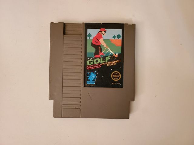 Nintendo NES Golf video game