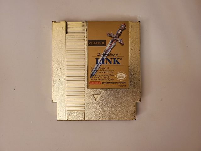 Nintendo NES The Adventure of Link Zelda II video game