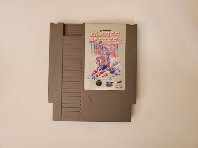 Nintendo NES Blades of Steel video game