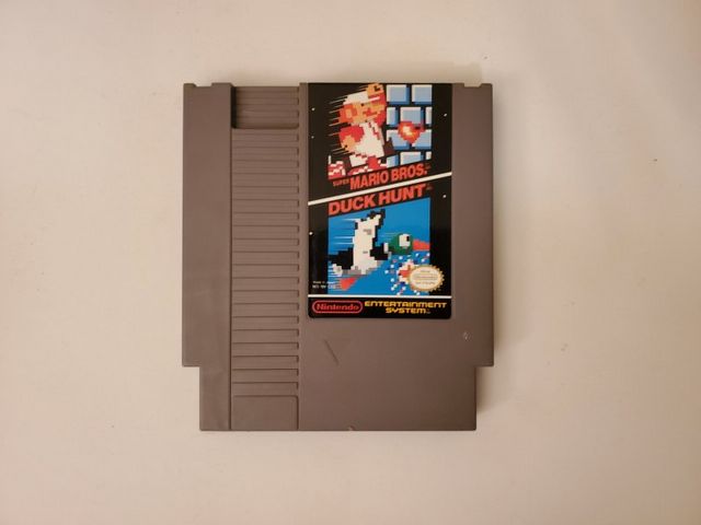 Nintendo NES Super Mario Bros Duck Hunt video game