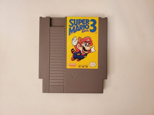 Nintendo NES Super Mario Bros 3 video game