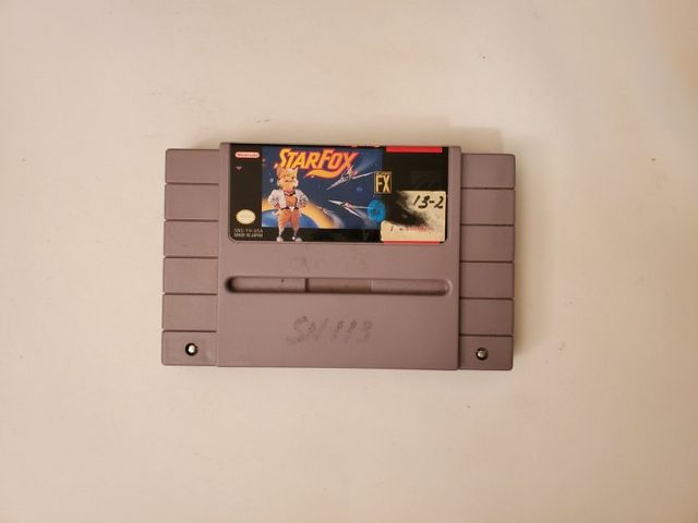 Nintendo SNES Star Fox video game