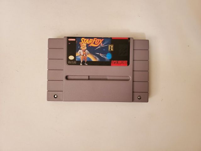 Nintendo SNES Star Fox video game